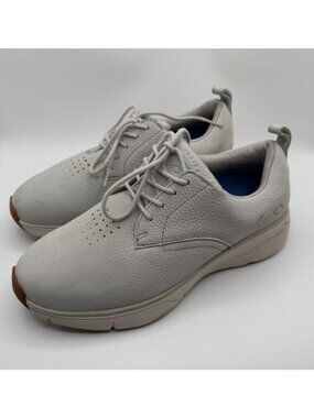 Dr Comfort Ruth Women's Size 9.5M Grey Leather Casual Diabetic Comfort Sneakers